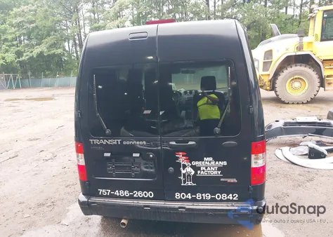 2012 Ford Transit Connect Xlt из США, поврежденный, VIN NM0LS7DN3CT124544